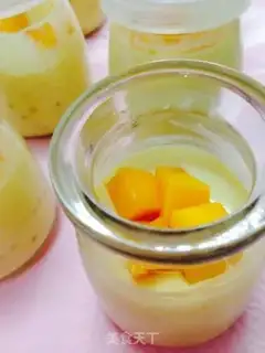 Make Mango pudding step 14