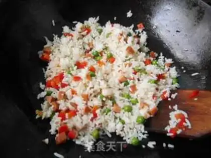Make Pineapple rice step 6