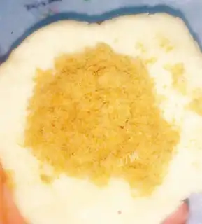 Make Puffed meat pie step 10