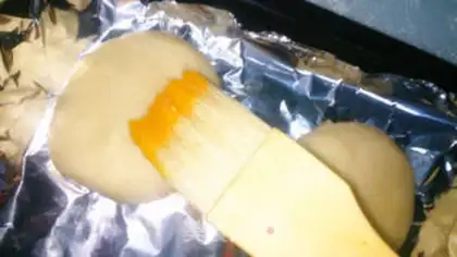 Make Puffed meat pie step 11