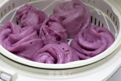 Make Potato rose buns step 8