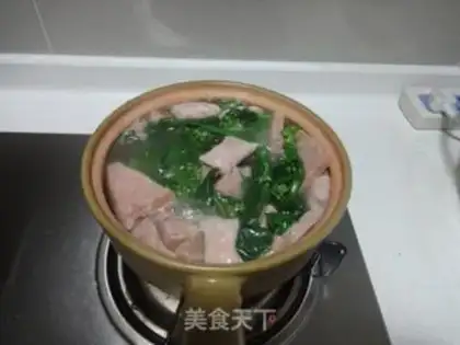 Make Lunch meat and vegetables step 4