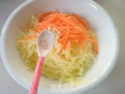 Make A carrot with potatoes step 9