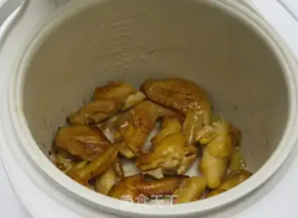 Make Coke chicken wings step 3