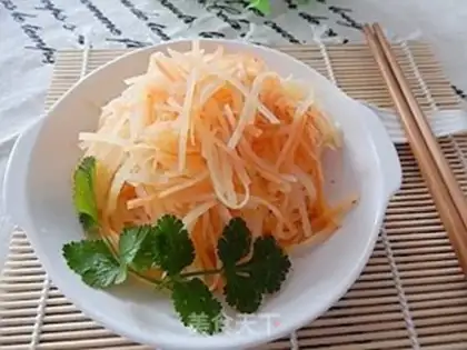 Make A carrot with potatoes step 11