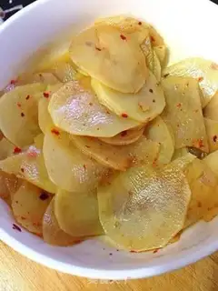 Make Frozen potatoes step 7