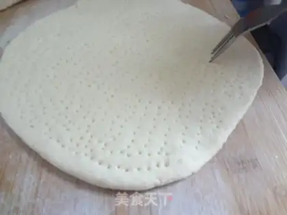 Make Orléans pizza step 1