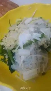 Make A spinach fan step 3