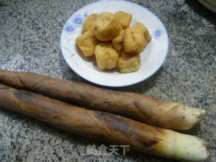 Make Tofu-burning thunder step 0