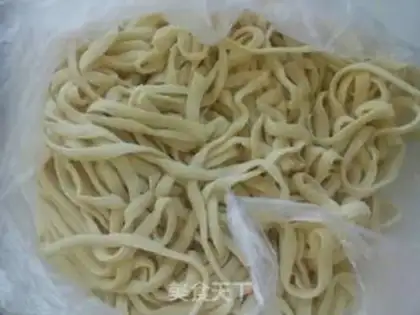 Make Bone bean noodle step 1
