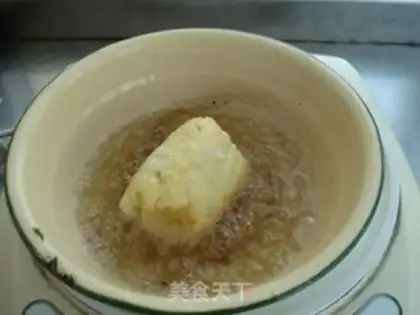 Make Toast banana rolls step 7