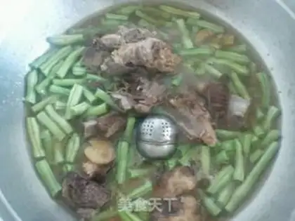 Make Bone bean noodle step 4