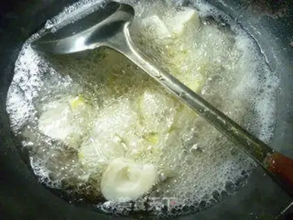 Make Tofu-burning thunder step 3