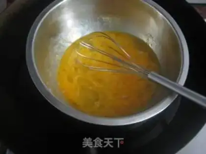 Make Old chicken cake step 2