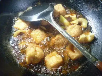 Make Tofu-burning thunder step 9