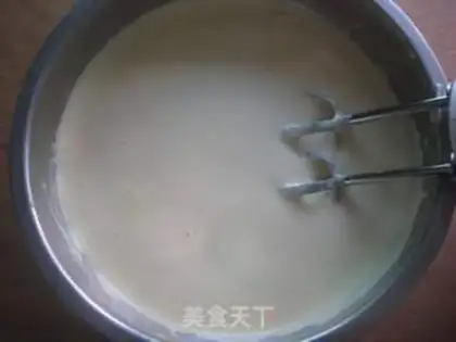 Make Old chicken cake step 5