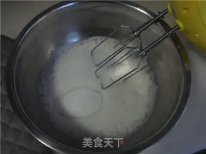 Make Black sesame ricin cake step 12