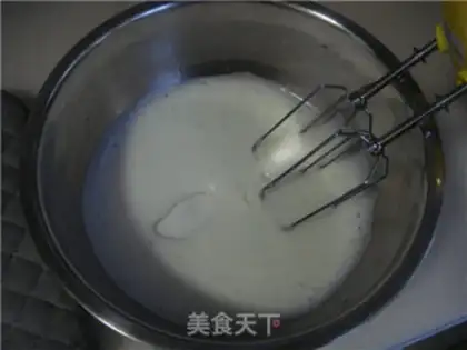 Make Black sesame ricin cake step 13