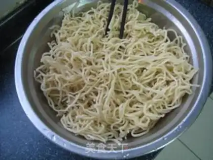 Make lentils noodles step 7