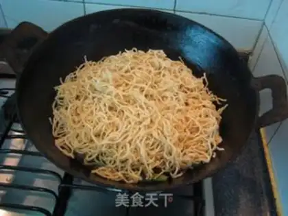 Make lentils noodles step 8