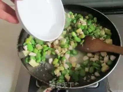 Make Chicken bean ricin step 7