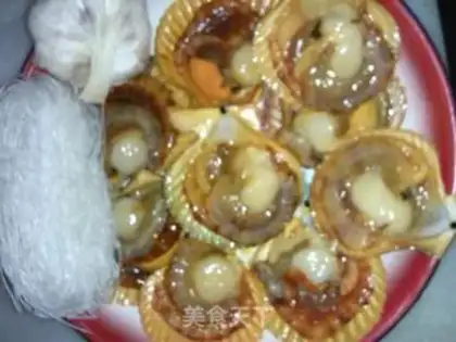 Make A fan scallop step 0