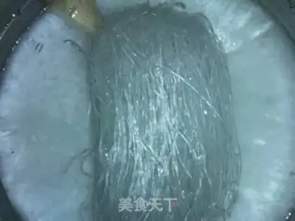 Make A fan scallop step 1
