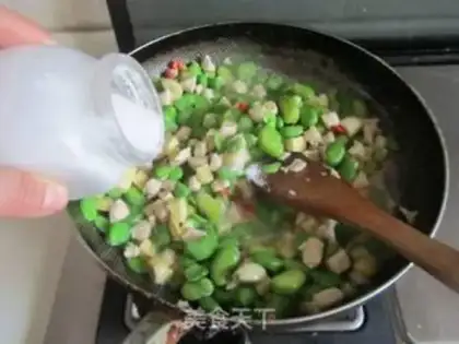 Make Chicken bean ricin step 8