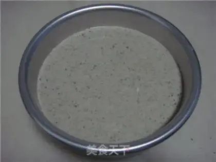 Make Black sesame ricin cake step 18