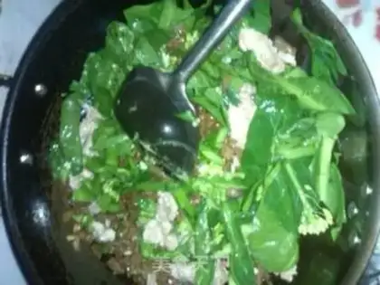 Make Wet-dried river powder step 9