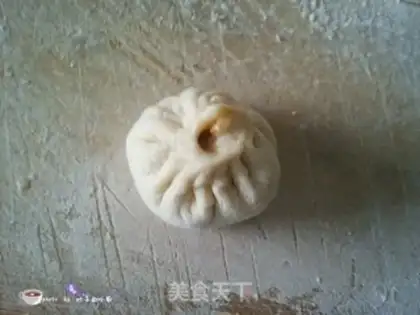 Make Pork onion bun step 11