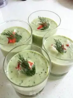 Make Crab cucumber soup step 2