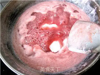 Make Strawberry sauce step 3