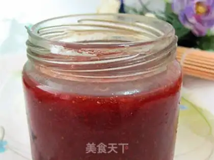 Make Strawberry sauce step 7