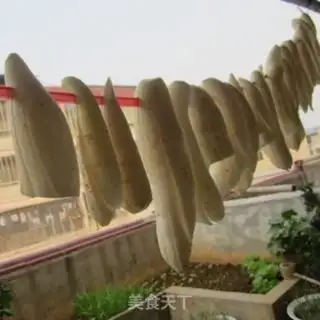 Make Dry radish step 1