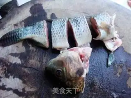 Make A fragrance of fish step 1