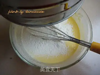 Make Cheese eggcake step 4