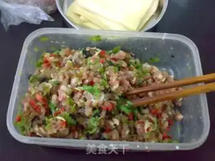Make Seafood meat step 1