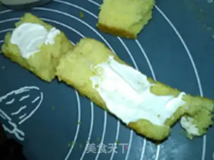 Make A flower cake step 5