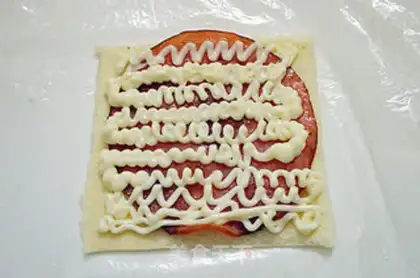 Make Ham toast step 4