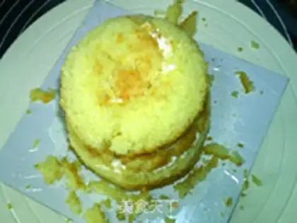 Make A flower cake step 8