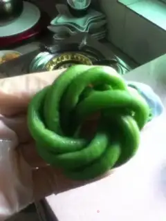 Make Bean horns step 2