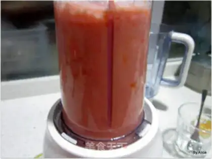 Make Tomato honey juice step 2