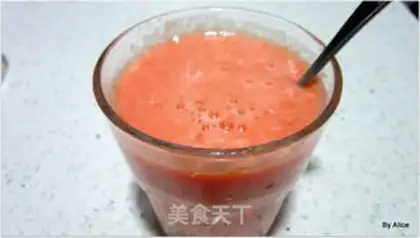 Make Tomato honey juice step 3
