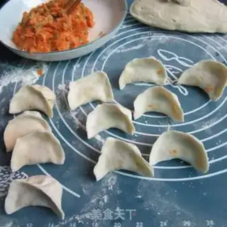 Make Pork carrot dumplings step 7