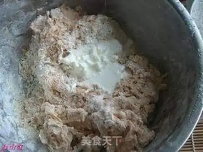 Make Carrot sesame bread step 1