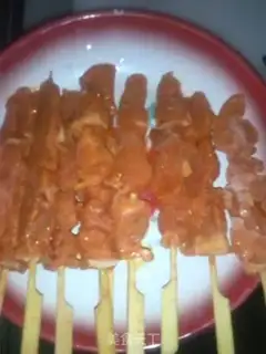Make The fried flesh and blood are connected step 0