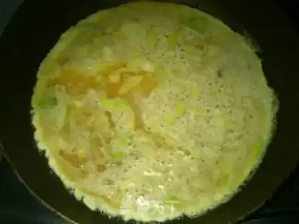 Make Onion fried eggs step 3