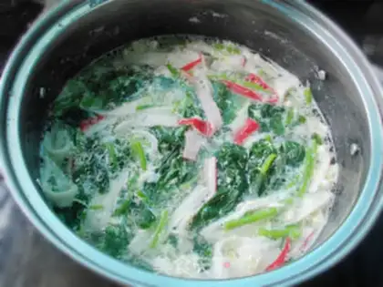 Make Crab casserole soup step 6