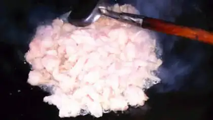 Make Homemade pig oil step 1